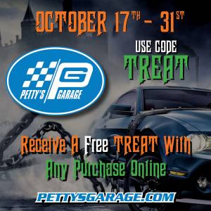 Petty's Garage - Trick or Treat Giveaway