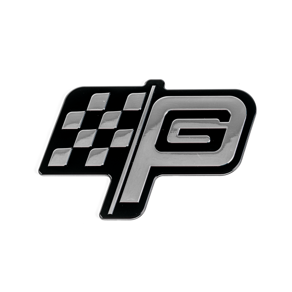 Petty's Garage - Petty's Garage Chrome Emblem - PG Flag