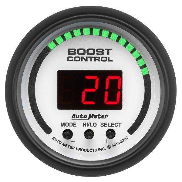 AutoMeter - Autometer GAUGE; BOOST CONTROLLER; 2 1/16in.; 30INHG-30PSI; INCL. SOLENOID; DIGITAL; PHANT | 5782