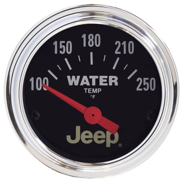 AutoMeter - Autometer GAUGE; WATER TEMP; 2 1/16in.; 250deg.F; ELEC; JEEP | 880241