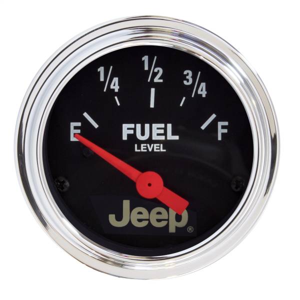 AutoMeter - Autometer GAUGE; FUEL LEVEL; 2 1/16in.; 73OE TO 10OF; ELEC; JEEP | 880428