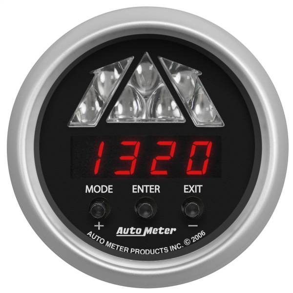 AutoMeter - Autometer GAUGE; TACHOMETER; DIGITAL RPM W/LED SHIFT LIGHT; SPORT-COMP | 3387