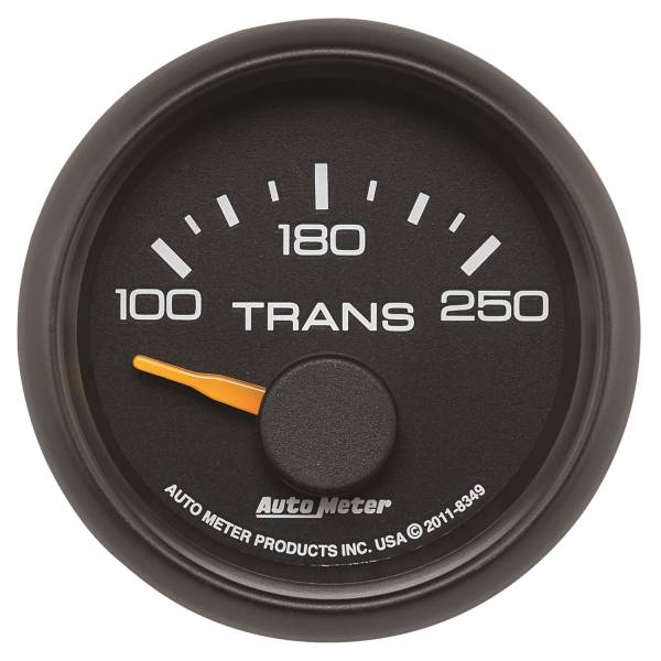 AutoMeter - Autometer GAUGE; TRANSMISSION TEMP; 2 1/16in.; 100-250deg.F; ELECTRIC; GM FACTORY MATCH | 8349