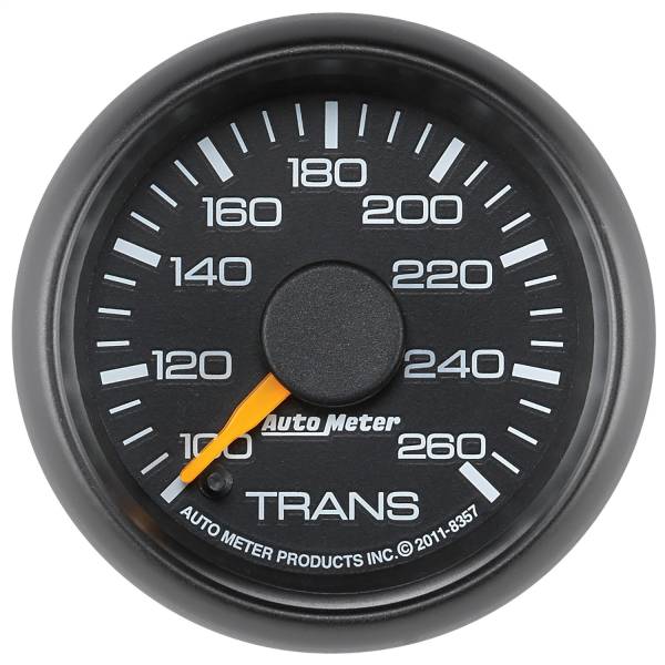 AutoMeter - Autometer GAUGE; TRANS TEMP; 2 1/16in.; 100-260deg.F; DIGITAL STEPPER MOTOR; GM FACTORY MA | 8357