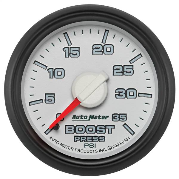 AutoMeter - Autometer GAUGE; BOOST; 2 1/16in.; 35PSI; MECHANICAL; RAM GEN 3 FACTORY MATCH | 8504