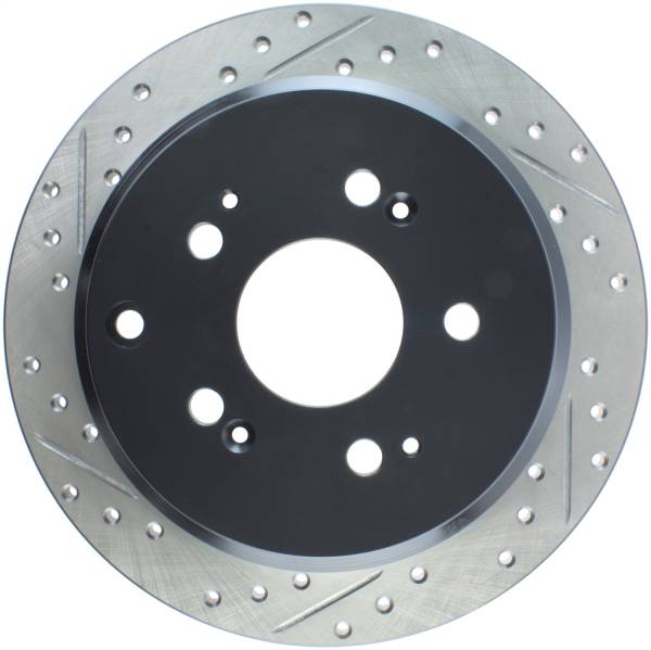 StopTech - StopTech Sport Drilled/Slotted Brake Rotor; Rear Right | 127.40065R