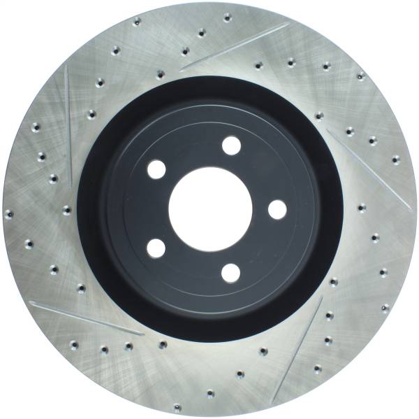 StopTech - StopTech Sport Drilled/Slotted Brake Rotor; Front Right | 127.61116R