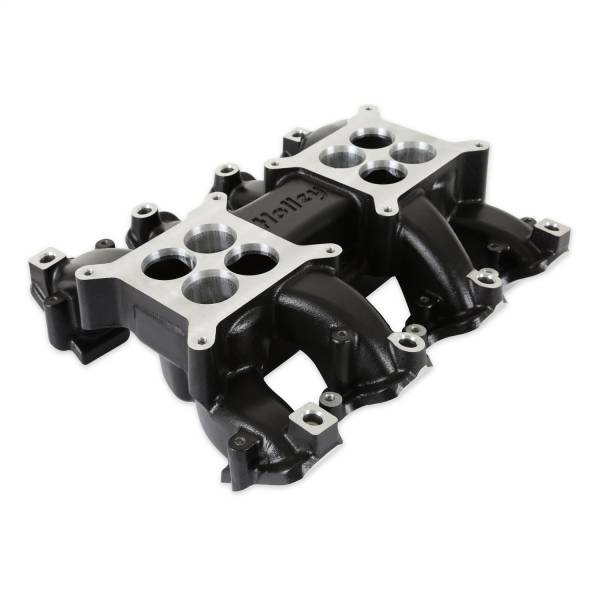 Holley - Holley LS Dual Quad Intake Manifold | 300-134BK