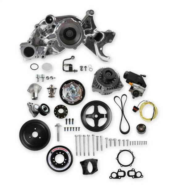 Holley - Holley Mid-Mount Accessory Drive System Kit | 20-201P