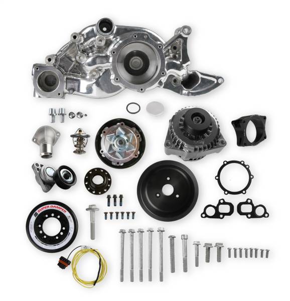 Holley - Holley Mid-Mount Accessory Drive System Kit | 20-202P