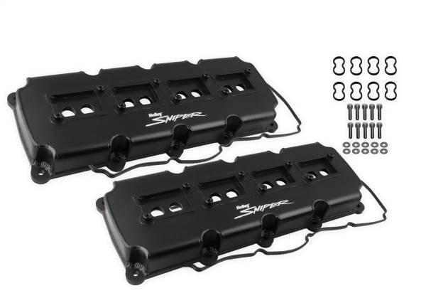 Holley - Holley Sniper Fabricated Aluminum Valve Cover Set | 890015B