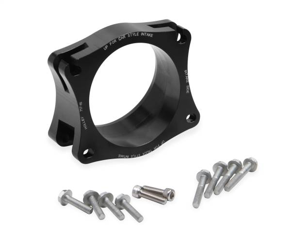 Holley - Holley Throttle Body Angled Adapter | 717-15