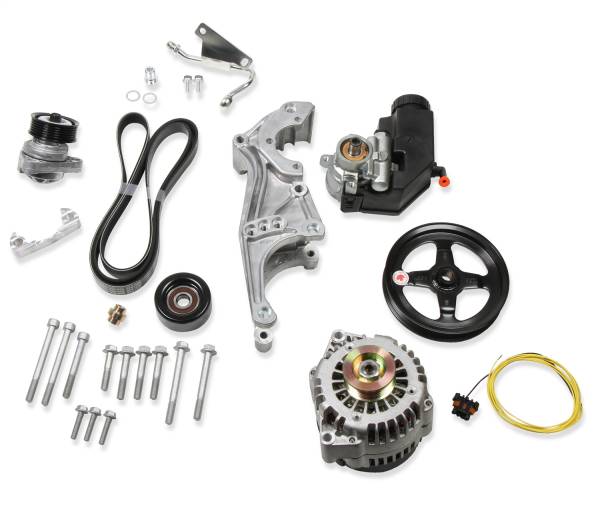 Holley - Holley Low LS Accessory Drive System Kit | 20-156