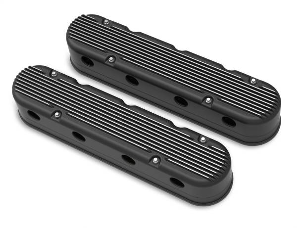 Holley - Holley Aluminum Valve Cover Set | 241-182