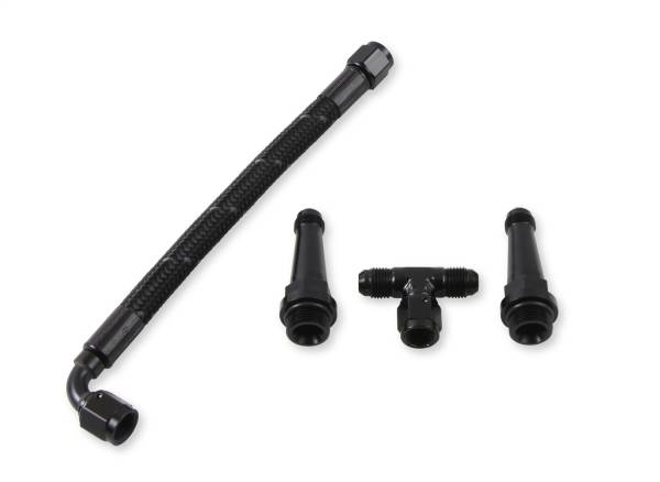 Holley - Holley Sniper EFI Braided Fuel Crossover Kit | 534-236