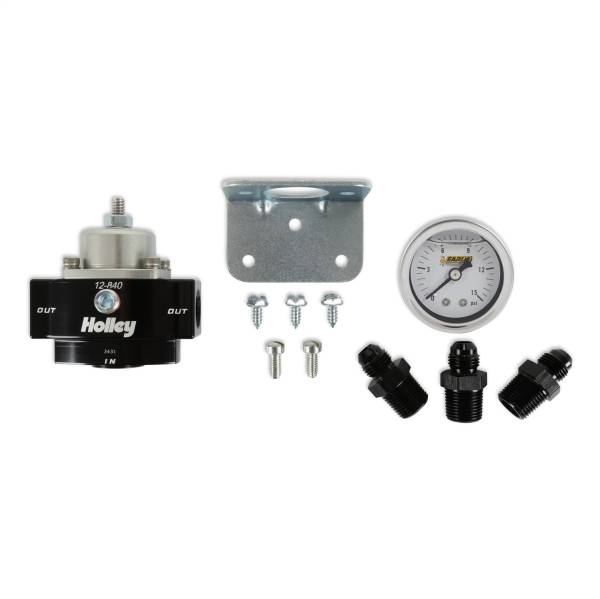 Holley - Holley Billet By-Pass Fuel Regulator Kit | 12-840KIT