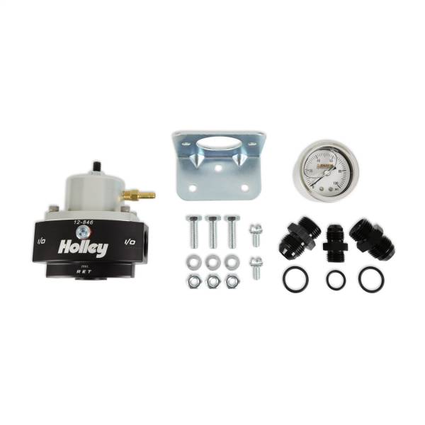 Holley - Holley Billet By-Pass Fuel Regulator Kit | 12-846KIT