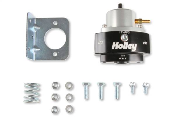 Holley - Holley Adjustable Billet By-Pass Fuel Regulator Kit | 12-880KIT