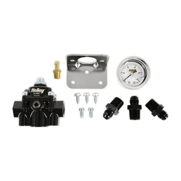 Holley - Holley Die Cast By-Pass Fuel Pressure Regulator Kit | 12-886KIT