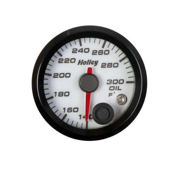 Holley - Holley Analog Style Oil Temperature Gauge | 26-604W