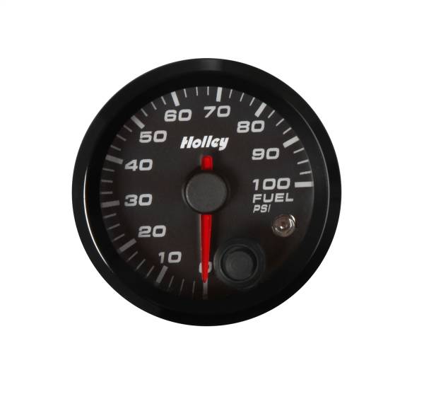 Holley - Holley Analog Style Fuel Pressure Gauge | 26-608