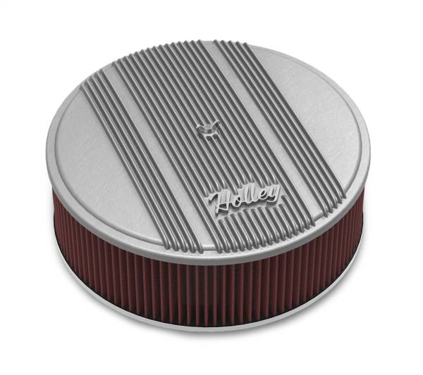 Holley - Holley Round Finned Air Cleaner | 120-161