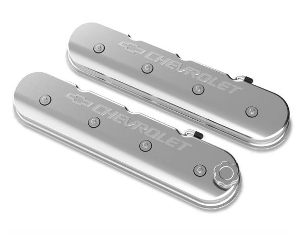 Holley - Holley GM Licensed LS Valve Cover Set | 241-401