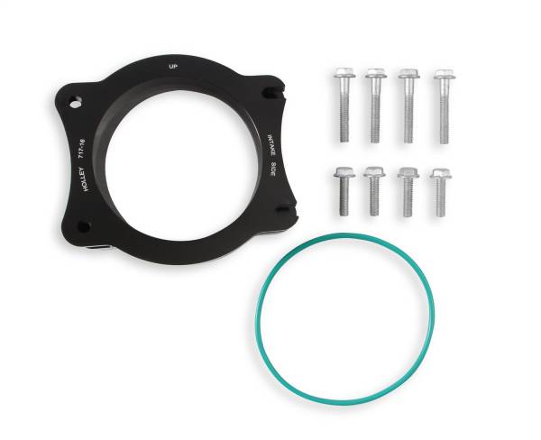 Holley - Holley Throttle Body Angled Adapter | 717-16