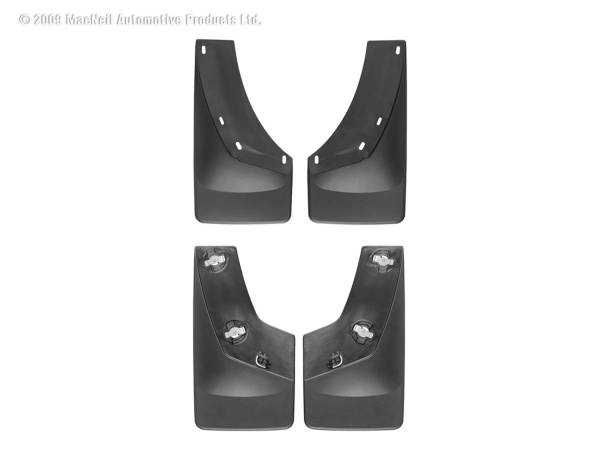 Weathertech - Weathertech MudFlap No-Drill DigitalFit® MudFlap Kit | 110010-120010