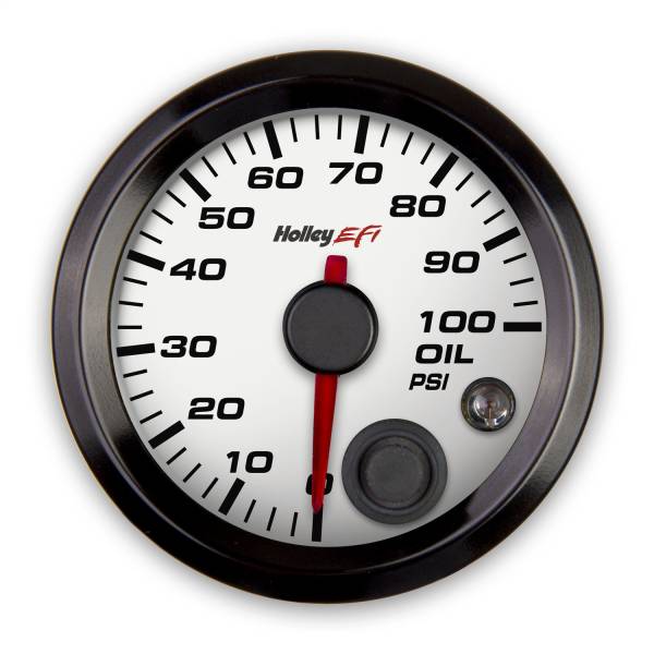 Holley EFI - Holley EFI EFI Oil Pressure Gauge | 553-127W