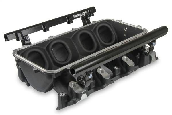 Holley EFI - Holley EFI Lo-Ram Intake Manifold Base | 300-670BK