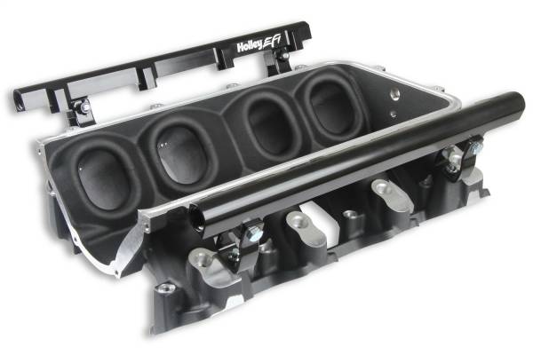 Holley EFI - Holley EFI Ultra Lo-Ram Intake Manifold Base | 300-672BK