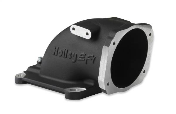 Holley EFI - Holley EFI EFI Throttle Body Intake Elbow | 300-240BK