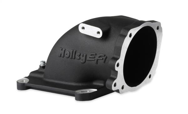 Holley EFI - Holley EFI EFI Throttle Body Intake Elbow | 300-240FBK