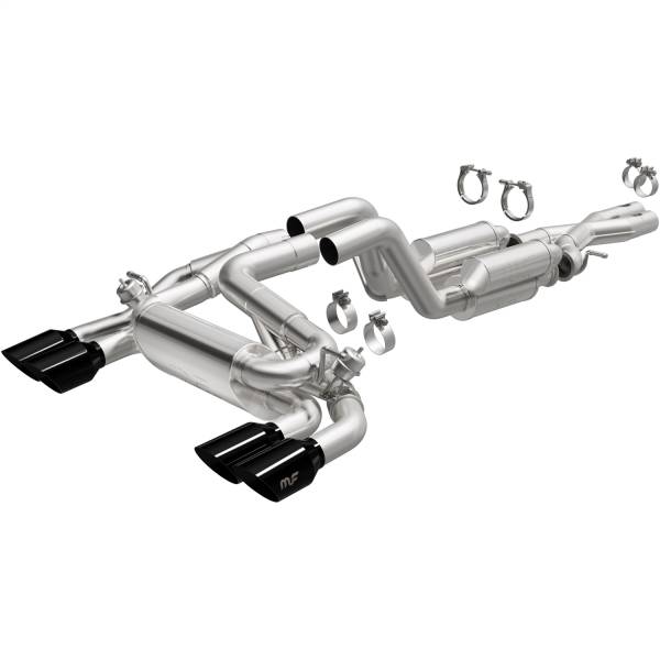 MagnaFlow Exhaust Products - Street Series Black Chrome Cat-Back System | 19598