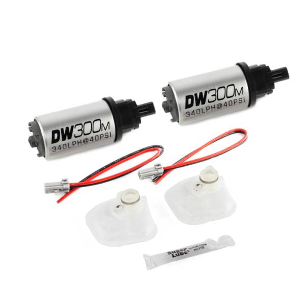 DeatschWerks - DeatschWerks 340 LPH Ford In-Tank Fuel Pump DW300M Series w/ 07-10 GT500 / GT500KR Install Kit