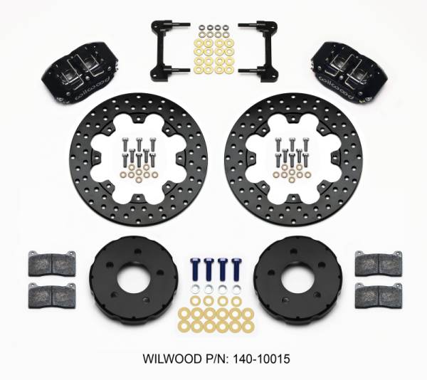 Wilwood - Wilwood Dynapro Radial Front Drag Kit 11.75in Drilled 94-04 Mustang