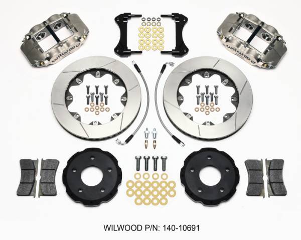 Wilwood - Wilwood Forged Superlite 4R ST BB Front Kit Road Race 98-02 Camaro/Firebird