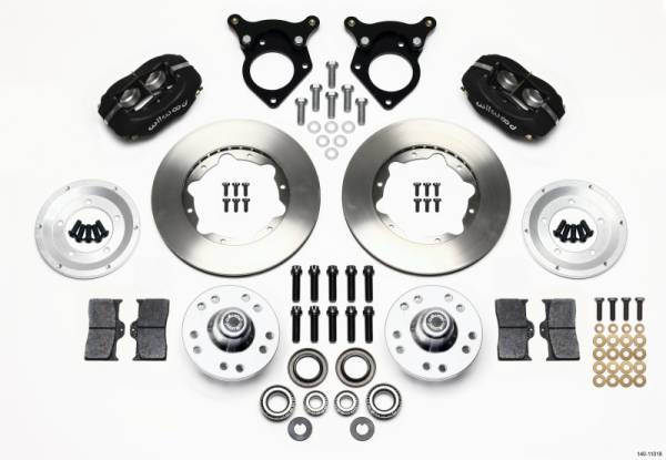 Wilwood - Wilwood Forged Dynalite Front Kit 11.00in 87-93 Mustang 5 Lug