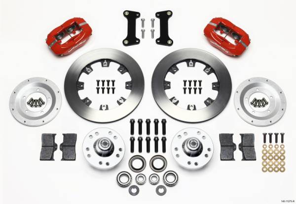 Wilwood - Wilwood Forged Dynalite Front Kit 12.19in Red 82-92 Camaro//Firebird