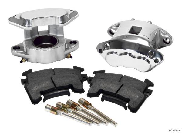 Wilwood - Wilwood D154 Front Caliper Kit -Polished 2.50in Piston 1.04in Rotor