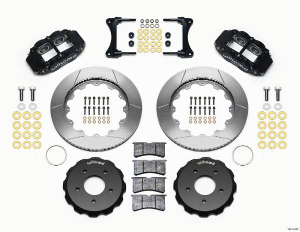 Wilwood - Wilwood Narrow Superlite 4R Front Hat Kit 14.00in 2007-Up Jeep Wrangler