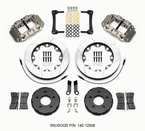 Wilwood - Wilwood Forged Superlite 4R ST BB Front Kit Road Race 2005-2014 Mustang