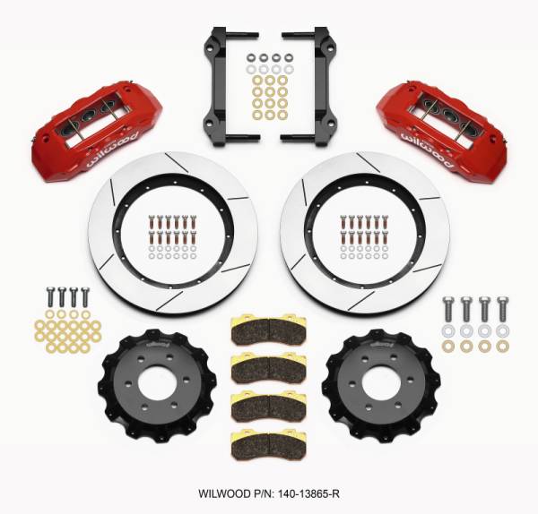 Wilwood - Wilwood TX6R Front Kit 15.50in Red 2010-Up Ford F150 (6 lug)