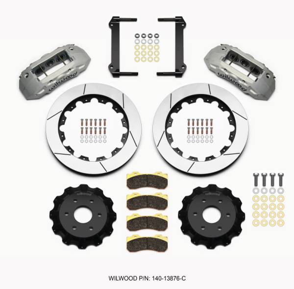 Wilwood - Wilwood TX6R Front Kit 16.00in Clear Ano 1999-2014 GM Truck/SUV 1500