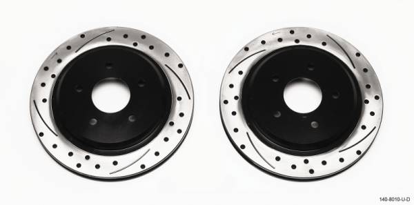 Wilwood - Wilwood Pro-Matrix Rotor Kit Rear-Drilled 97-04 Corvette C5 All / 05-13 C6 Base