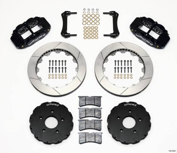 Wilwood - Wilwood Narrow Superlite 6R Front Hat Kit 13.06in 2005-up Corvette C6