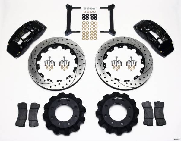 Wilwood - Wilwood TC6R Front Kit 16.00in Drilled 1999-2010 GM H2 Truck/SUV 2500