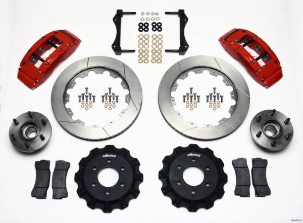 Wilwood - Wilwood TC6R Front Kit 16.00in Red 2004-2008 Ford F150