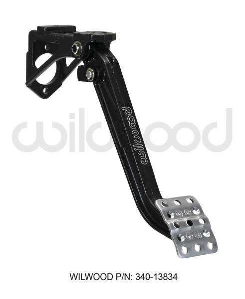 Wilwood - Wilwood Adjustable Single Pedal - Swing Mount - 7:1